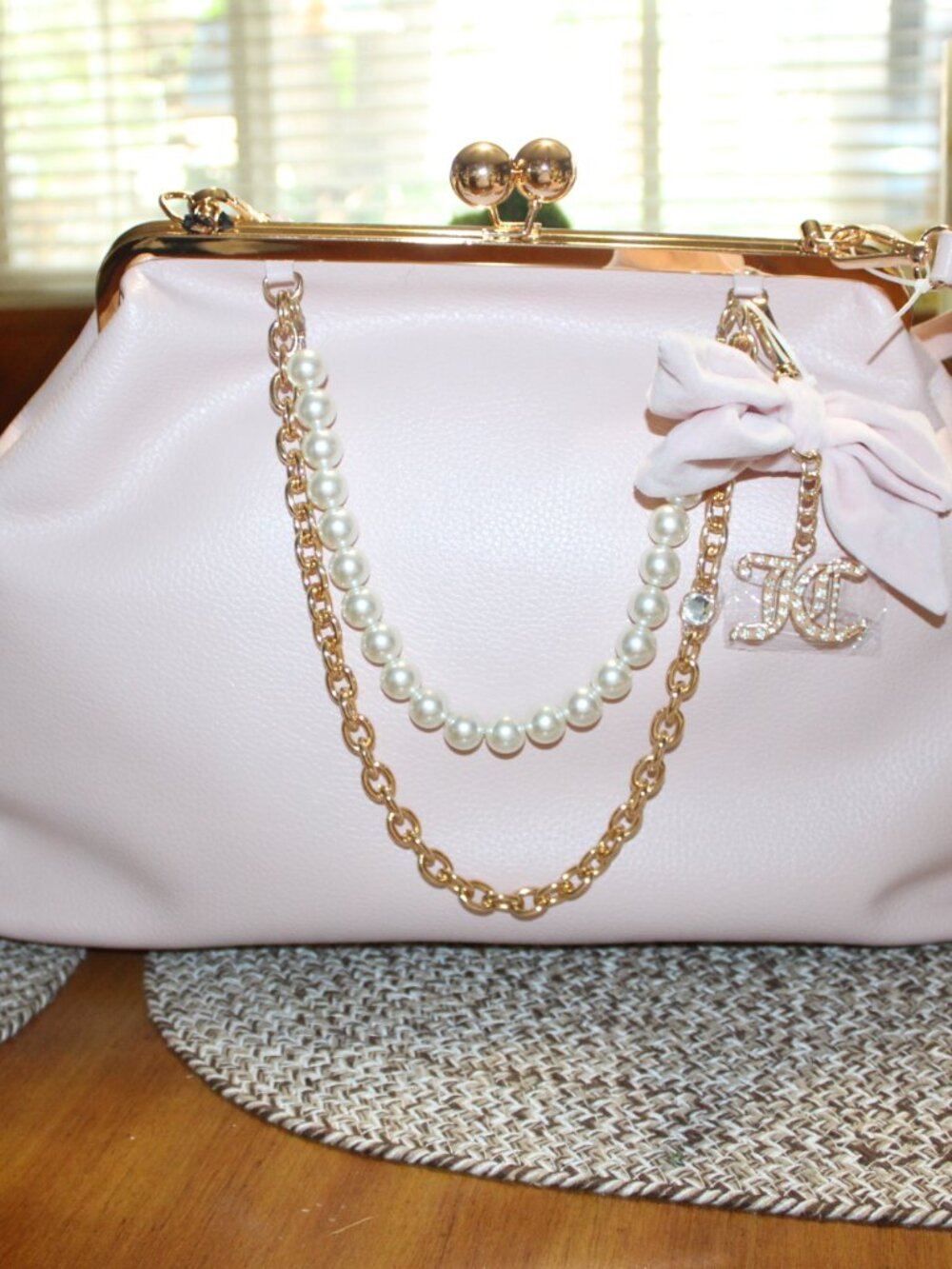 NWT Juicy Couture Pink Kiss Loch Purse. STUNNING! - Picture 11 of 16